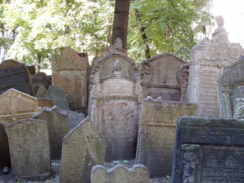 Judiska kyrkogården i Prag