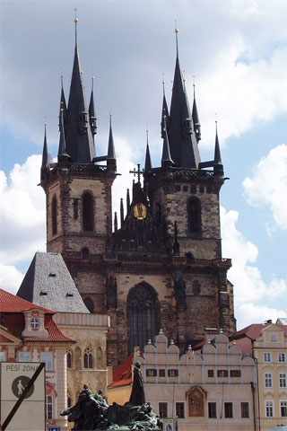 Týnkyrkan i Prag