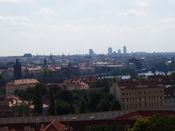 Vy över Prag